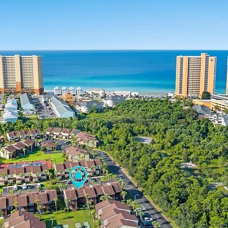 Experience Starlit Nights From Beach Happy'S Balcony Overlooking The Community Pool At Beachwalk Villa Panama City Beach Exterior photo